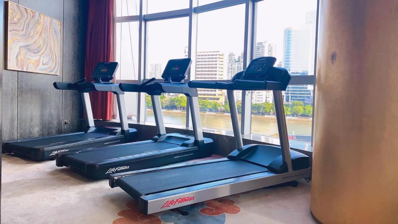 Howard Johnson Riverview Hotel Guangzhou Dış mekan fotoğraf