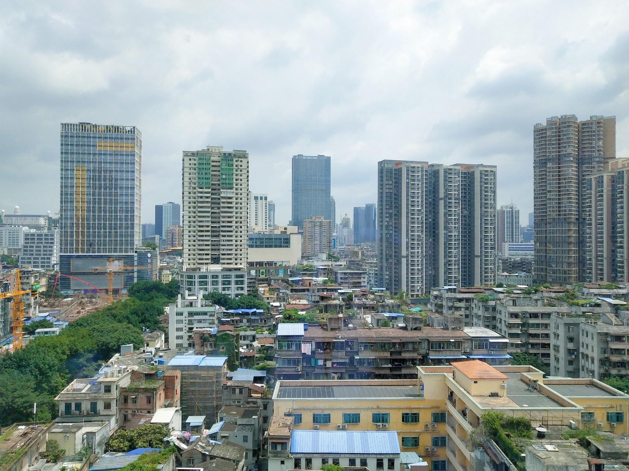 Howard Johnson Riverview Hotel Guangzhou Dış mekan fotoğraf