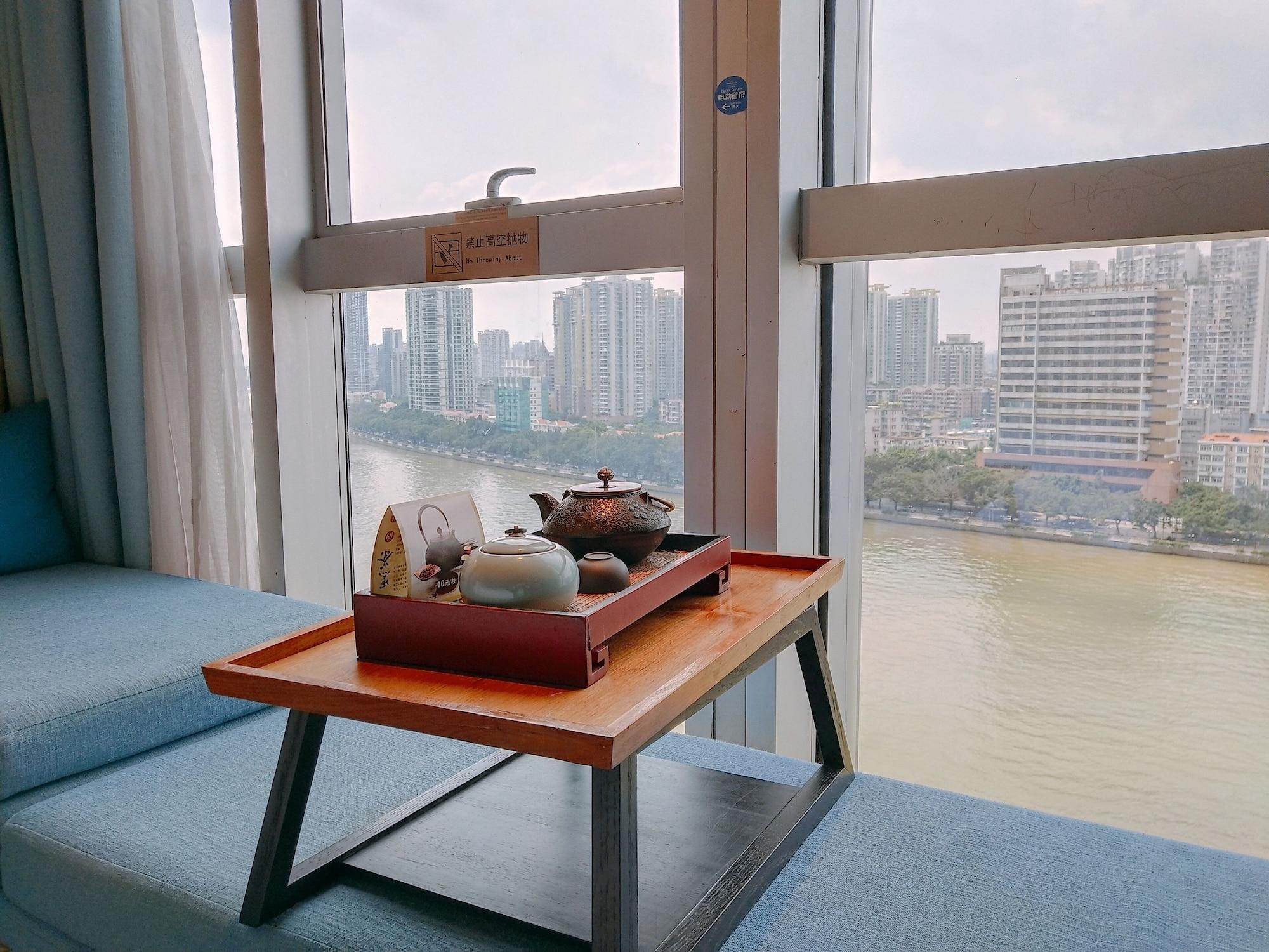 Howard Johnson Riverview Hotel Guangzhou Dış mekan fotoğraf