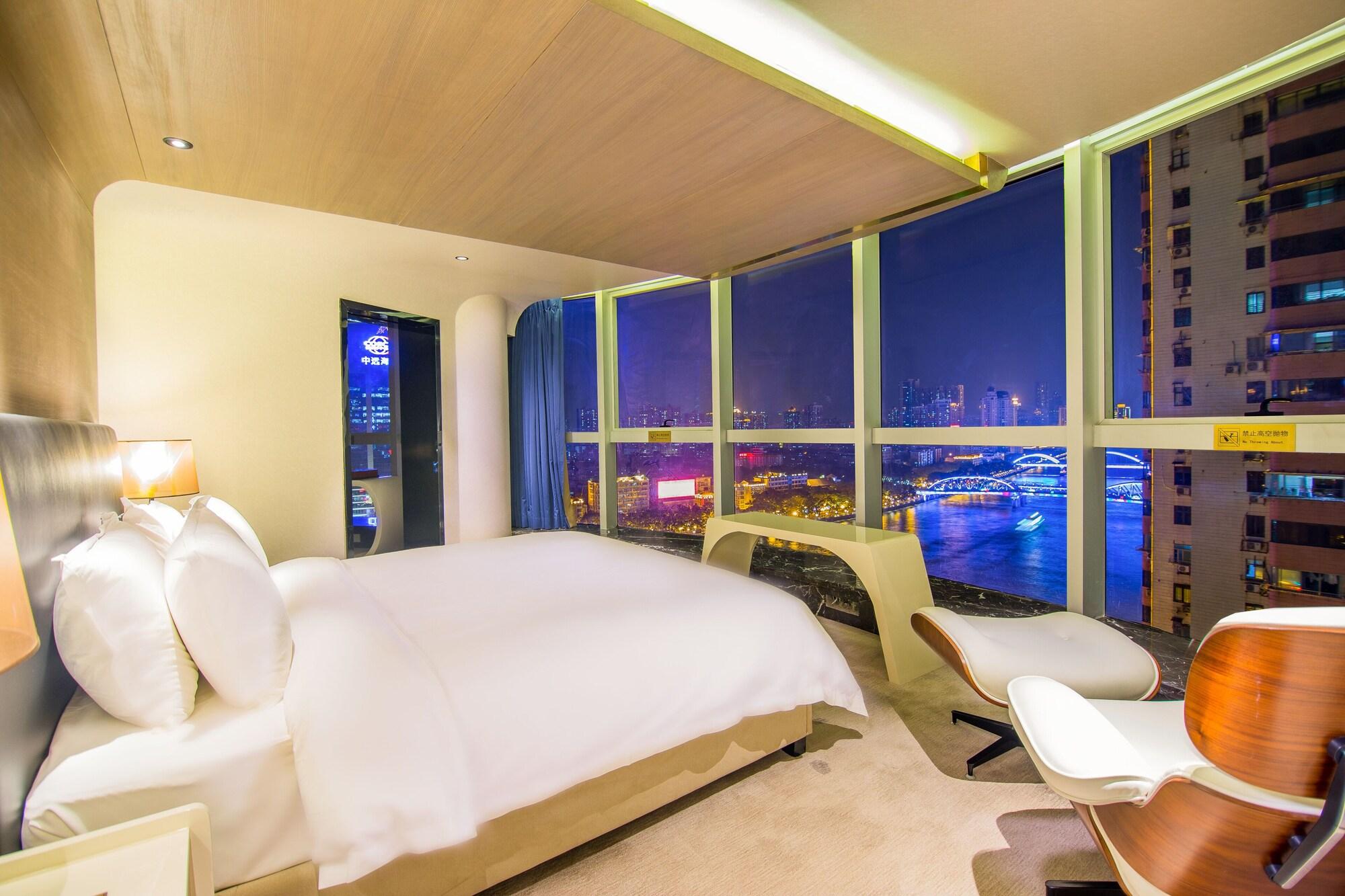 Howard Johnson Riverview Hotel Guangzhou Dış mekan fotoğraf