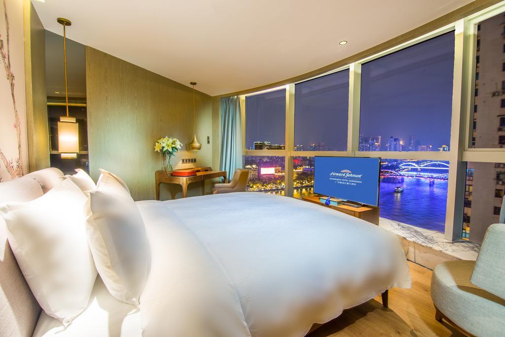 Howard Johnson Riverview Hotel Guangzhou Dış mekan fotoğraf