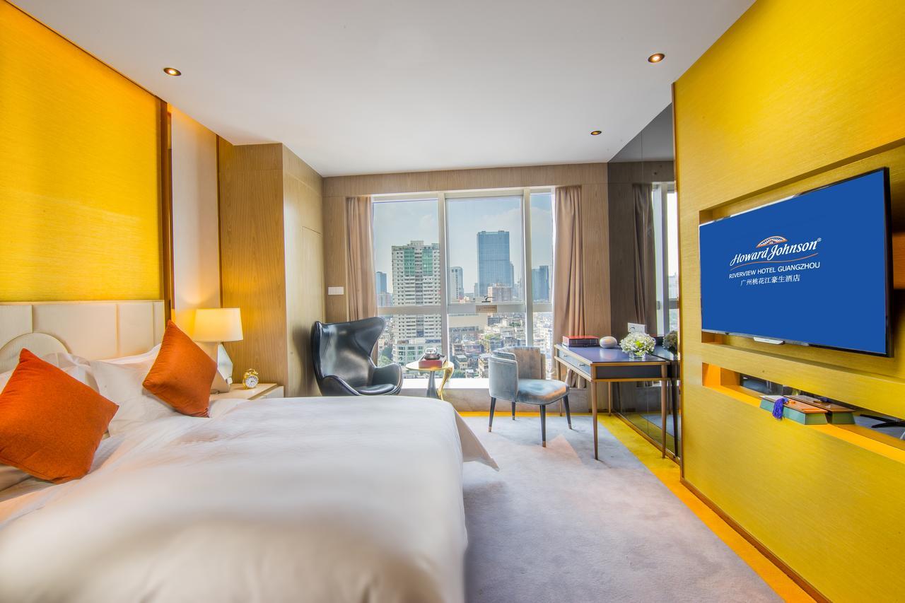 Howard Johnson Riverview Hotel Guangzhou Dış mekan fotoğraf