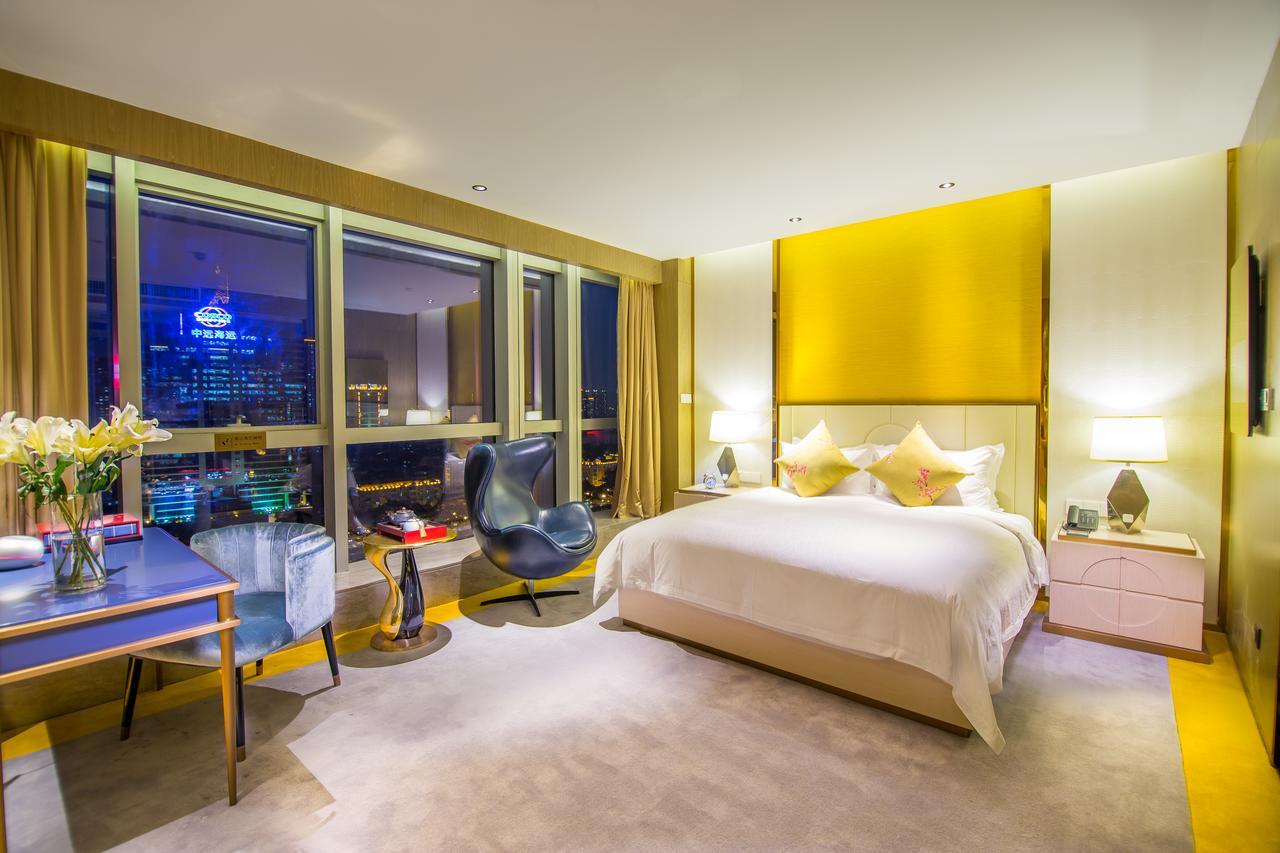 Howard Johnson Riverview Hotel Guangzhou Dış mekan fotoğraf